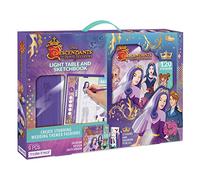 Make It Real - Disney Descendants Royal Wedding Sketchbook with Tracing Light Table Dessin Design Fashion Design Tracing and Drawing Kit for Girls