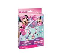 Make It Real Disney Junior Minnie Kit bracelets avec livre d'histoires - Créez 3 bracelets avec breloques Minnie, Daisy et Figaro, perles colorées et livre, cadeau pour filles à partir de 4 ans
