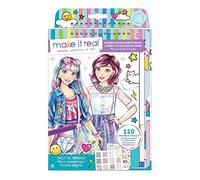 Make it Real – Carnet de croquis numérique inspiré des rêves – Pochoirs & autocollants – Pour filles