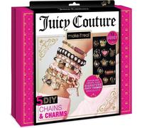 Make It Real Kit créatif pour créer des bracelets Juicy Couture Chains & Charms 8+