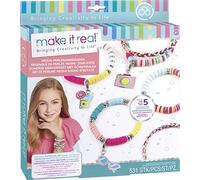 Make It Real Lansay Kit Heishi Jours d'Été - 5 Bracelets - Dès 8 Ans