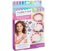 Make It Real Bedazzled! Charm Bracelets Blooming créativité. DIY Charm Bracelet Faire Kit pour Les Filles. Arts et Artisanat Kit pour créer des Bracelets Uniques Trajectoire avec Perles