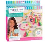 Make it Real – Kit de fabrication de bracelets avec perles fluo – Bijoux de l'amitié pour filles