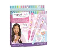 Make it Real – Stylos à paillettes DIY