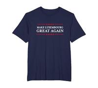 Make Luxembourg Great Again Funny Sarcastic Luxembourg T-Shirt, Homme Grandes Tailles, Bleu Marine, 3X Tall