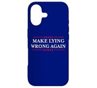 Make Lying Wrong Again Shirt/Gift Resist Racism Anti-Trump Coque pour iPhone 17