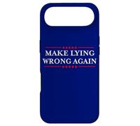 Make Lying Wrong Again Shirt/Gift Resist Racism Anti-Trump Coque pour iPhone Air