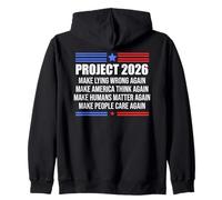 Make Lying Wrong Again Sign Project 2026 No Kings in America Sweat à Capuche