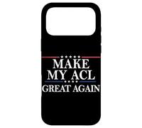 Make My ACL Great Again Blague de récupération pour Chirurgie du Genou Coque pour iPhone 17 Pro Max