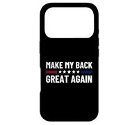 Make My Back Great Again Chirurgie du Dos et rétablissement Coque pour iPhone 17 Pro