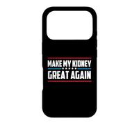 Make My Kidney Great Again - Récupération des survivants de calculs rénaux Coque pour iPhone 17 Pro