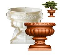 Make Of Craft Plant Pot - Matrice En Silicone Réutilisable, Support | Outil De Création De Conteneur En Ciment, Accessoire De Moulage Pour Fleurs Décoratives Et Mini Ca