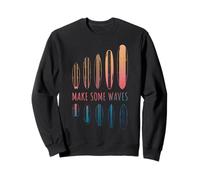 Make Some Waves Surfeur Planche de Surf Surfing Boy Girl Sweatshirt