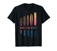 Make Some Waves Surfeur Planche de Surf Surfing Boy Girl T-Shirt