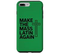 Make The Mass Latin Again Croix Catholique Traditionnelle Coque pour iPhone 7 Plus/8 Plus