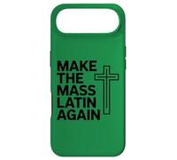 Make The Mass Latin Again Croix Catholique Traditionnelle Coque pour iPhone Air