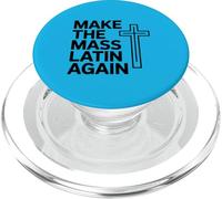 Make The Mass Latin Again Croix Catholique Traditionnelle PopSockets PopGrip pour MagSafe