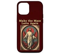 Make The Mass Latin Again Église catholique Romaine Traditionnelle Coque pour iPhone 12/12 Pro