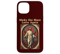 Make The Mass Latin Again Église catholique Romaine Traditionnelle Coque pour iPhone 13