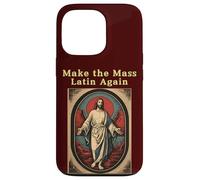 Make The Mass Latin Again Église catholique Romaine Traditionnelle Coque pour iPhone 13 Pro