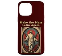 Make The Mass Latin Again Église catholique Romaine Traditionnelle Coque pour iPhone 13 Pro Max