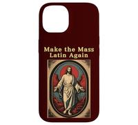 Make The Mass Latin Again Église catholique Romaine Traditionnelle Coque pour iPhone 14