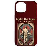 Make The Mass Latin Again Église catholique Romaine Traditionnelle Coque pour iPhone 15