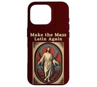 Make The Mass Latin Again Église catholique Romaine Traditionnelle Coque pour iPhone 16 Pro