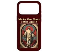 Make The Mass Latin Again Église catholique Romaine Traditionnelle Coque pour iPhone 17 Pro Max