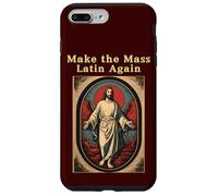 Make The Mass Latin Again Église catholique Romaine Traditionnelle Coque pour iPhone 7 Plus/8 Plus