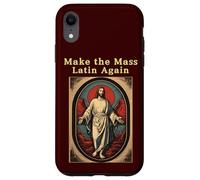 Make The Mass Latin Again Église catholique Romaine Traditionnelle Coque pour iPhone XR