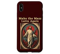 Make The Mass Latin Again Église catholique Romaine Traditionnelle Coque pour iPhone XS Max