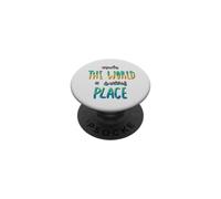 Make The World a Better Place Lettrage Positif à la Main PopSockets PopGrip Adhésif