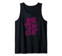 Make Today Count Graffiti Motivational Art Design Débardeur