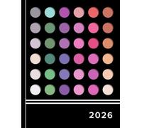 Make up artist appointment book 2026: MUA 2026 appointment book with Face Charts: Yearly overview / Month to view calendar / Daily appointments (15 min slots. 6am - 9pm) Contacts & Lined Notes.