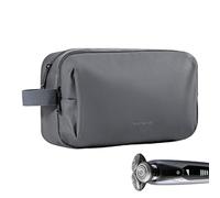 Make -Up Bag - de partition, capacité | Boîte de Maquillage avec partition, Sac culturel Plat pour Le Stockage des cosmétiques de Soins de la Peau, Gris, riferimento Alla descrizione, Se