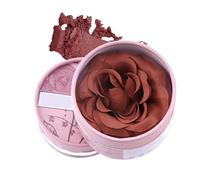 Make Up Blush, Face Blush, 3d Petal Natural Scented Long-Lasting Versatile Use Silky Texture Easy Application Lightweight Design, Fragrance Highlighter for Women