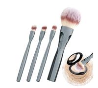 Make Up Brush Kit - Bristles Magnetic Ergonomic Handle, Eyeshadow and Powder Face Makeup Brush Set for Women Teens Girls Beginners Home Travel Outdoor Birthday Wedding Party