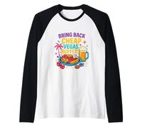 Make Vegas Cheap Again Retro Las Vegas Buffets et fête de Casino Manche Raglan