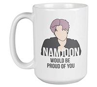 Make Your Mark Design Namjoon Would Be Proud of You K Pop Coffee & Tea Mug Cup Or Korean Merch (15oz)