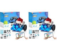 Makeblock mBot2 Robot Programmable Compatible avec Scratch et Python, Codage pour Enfants, Support WiFi, IoT, Technologie AI, Jouet pour Enfants 10 Ans+ (Lot de 2)