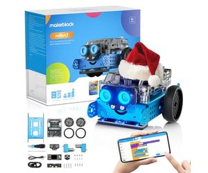 Makeblock mBot2 Robot Programmable Compatible Avec Scratch et Python, Codage pour Enfants, Support WiFi, IoT, Technologie AI, Jouet pour Enfants 10 Ans+