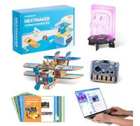 Makeblock NextMaker Kit STEM (Boîte 1-3) pour Enfants de 8 Ans et Plus, Jouets Educatifs, Scientifique pour Apprendre Programmation, Ingénierie et Electronique