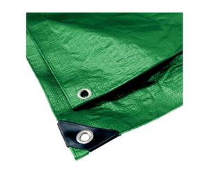 MaKeDO Bâche de couverture en tissu 2 × 3 m 90g/m² vert Quantité:1