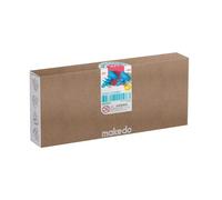 Makedo SCRU Combo 160 | Kit d’Extenstion pour Construction en Carton Recyclé (120 vis SCRU et 40 vis SCRU+) | Jouet d'apprentissage STEM + Steam Éducatif et Créatif pour Enfant de 4 Ans et Plus