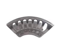 MaKeDO Support mural pour tuyau Forme B Aluminium extra grand I388×P187mm Quantité:1