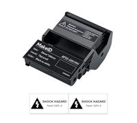 MakeID EP53 Étiquettes PET Toutes Conditions pour câbles et fils intérieurs/extérieurs, étiquetage DataCom - pour étiqueteuse industrielle portable EP53, 50 mm*100 mm