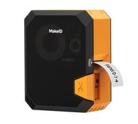 Makeid Étiqueteuse industrielle P31, imprimante d'étiqueteuse Bluetooth portable avec étiqueteuse de 1,8 cm de large x 8 m de long, étiqueteuse de fils et de câbles pour chantiers, création rapide et