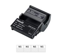 MakeID Étiquettes EP53, enroulement de fil auto-plastifiant pour câble électrique et de données, étiquettes PE intégrées avec cartouche de ruban pour étiqueteuse industrielle portable EP53