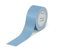 Makeid L1-C Recharge ruban étiqueteuse, 16 mm x 4 m, étiquette thermique laminée continue, imperméable, autocollante, compatible avec les imprimantes